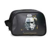 Joumma Star wars Storm Trooper Beauty Case Adattabile a Due Scomparti Nero 26x16x11 cm PVC
