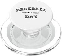 Jour de Baseball | Batte Homerun Sport Américain Vintage PopSockets PopGrip per MagSafe