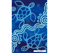 Journal 100 Page - Authentic Aboriginal Art by Stephen Hogarth - Sea Turtles x 2
