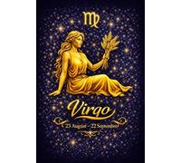 Journal: 6x9 Virgo Zodiac Paperback Notebook with 100 Lined Pages to Record Your Daily Thoughts and Experiences