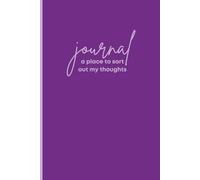 Journal: A Place To Sort Out My Thoughts