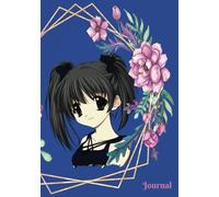 Journal: Anime-inspired | 200 Pages | 7"x 10" size | Blank Lined Notebook | Softcover