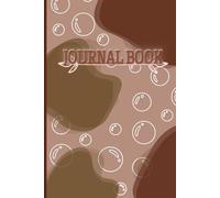 Journal Book: Cool Brown Aesthetic Themed, 120 Pages, Ideal For Everyone With Personal Thoughts And Experience