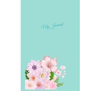 Journal by Allegri Colori - light green cover with decorative elements and a delicate detail of writing - 124 pages