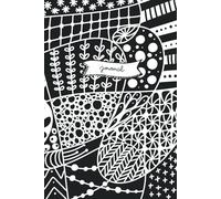 Journal: Carnet de journaling poétique et sensoriel - 90 doubles pages pour écrire, observer et écouter