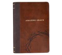 Journal Classic Two-Tone Brown Crown of Thorns/Amazing Grace Isa. 53:5