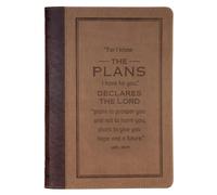 Journal Classic Zip Brown I Know the Plans 29:11 (Imitation Leather)