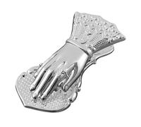 Journal Clips Book Clips Metal Lady's - Clip di carta sagomata a mano, per l'organizzazione di documenti da ufficio e forniture per la casa, in metallo, clip in stile retrò, supporto laterale Lady's a
