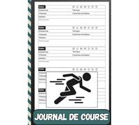 Journal de Course: Suivi de la distance, de la vitesse, du temps, des performances et des objectifs d'entraînement ǀ Pour les coureurs, les athlètes et les passionnés de fitness