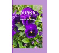Journal for my big ideas: to keep all those important thoughts and plans