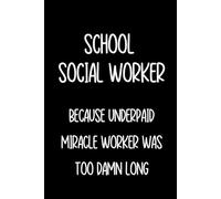 Journal for Social Workers, Self Care for Social Workers, School Social Worker Appreciation Gifts