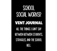 Journal for Social Workers, Self Care for Social Workers, School Social Worker Appreciation Gifts