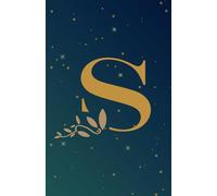 Journal intime avec initial S: Carnet de notes ligné personnalisé