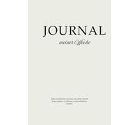 Journal Meiner Woche: Wochenplaner - Wochenreflektion - Erfolgsjournal - Planer - weniger Stress im Alltag, Produktivität steigern, weniger Ablenkung, ... - Ziele erreichen und Erfolge bekommen
