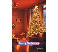 Journal Merry Christmas | Santa's Sleigh | Hardcover: Keep Your Goals, Notes, and Dreams in One Place