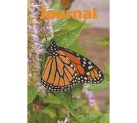 Journal: Monarch Butterfly-Themed Reflection Book