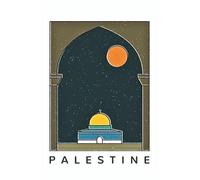 Journal Notebook - 5.25" x 8", 120 Lined Pages | Dome of the Rock, Palestine