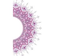 Journal Notebook - Esma ul Husna - 200 lined Pages with the 99 Names of Allah (Fuchsia)