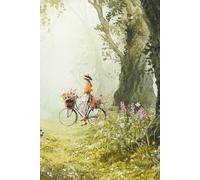 Journal Notebook for Women, Cottage Core themed, slow living, creative writing with a romantic aesthetic.