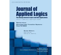 Journal of Applied Logics. IfCoLog Journal of Logics and their Applications. Volume 13, number 4, August 2026. Special issue: Reconfigurable Transistion Systems - ReacTS 2024