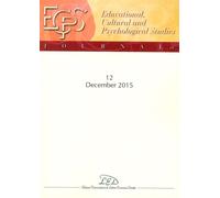 Journal of educational, cultural and psychological studies (ECPS Journal) (2015)