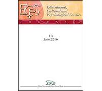 Journal of educational, cultural and psychological studies (ECPS Journal) (2016). Ediz. italiana e inglese. Vol. 13