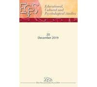 Journal of educational, cultural and psychological studies (ECPS Journal) (2019)