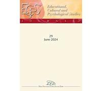 Journal of educational, cultural and psychological studies (ECPS journal) (2024)
