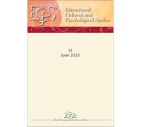 Journal of educational, cultural and psychological studies (ECPS journal) (2025)