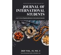 Journal of International Students Vol. 15 No. 3 (2025)