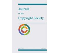 Journal of the Copyright Society, Volume 73(1)
