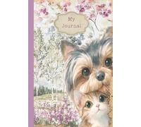Journal: Paws & Claws 2 Cover, 6" x 9" Notebook, 110 lined pages, suitable for Pet lovers of all ages.