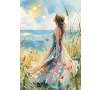 Journal: Peace by the Ocean: Notebook: For Women of Faith Inspired by Isaiah 26:3-A Christian Prayer and Reflection (6 by 9) lined pages