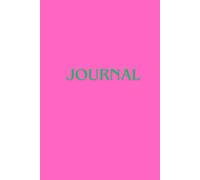 Journal - Pink and Green