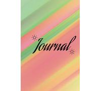 Journal rosa para manifestar y agradecer. Diseño de portada arcoiris. Lindo cuaderno de composición rosa, Ideal para niñas, adolescentes y mujeres.: ... color arcoiris, escritura, Diario rosa