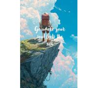 Journal Ruled Notebook: 195 Pages | Notebook for Note Taking & Work, travel writing | 5.5 x 8.5 inches