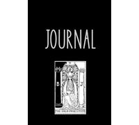 JOURNAL: THE HIGH PRIESTESS Card Design Cover
