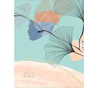Journal the Word Bible: Niv, Teal/floral, Red Letter, Comfort Print: Reflect, Take Notes, or Create Art Next to Your Favorite Verses
