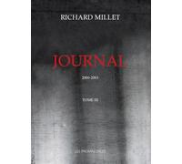 Journal: Tome 3, 2000-2003