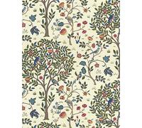 Journal: Vintage Art Nouveau Print of Birds in a Tree | 150 College-ruled Pages | 8.5 x 11 - A4 Size
