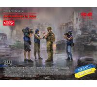 ICM JOURNALISTS IN WAR (4 FIGURES) 1:35 cod.35751