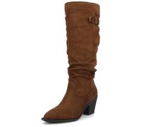 Journee Collection Kaleah - Vitello largo, Marrone, 39 EU