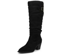 Journee Collection Kaleah - Vitello largo, nero, 40 EU