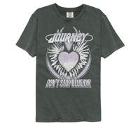 Journey - Don'T Stop Believin Cuore - American Classici - Solido Gray Adulto