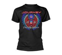 Journey 'Don't Stop Believin' (Nero) T-Shirt - NUOVO E UFFICIALE