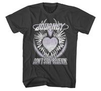 Journey - Don'T Stop Believing Cuore - Licenza Ufficiale Adulto Manica Corta T-S
