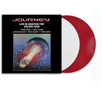 Journey Escape Live in Houston Vinyl, White/Red LP
