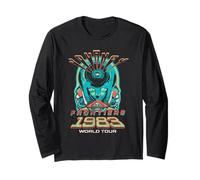 Journey Front And Back Frontiers 1983 Tour Vintage Band Maglia a Manica