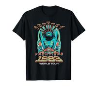 Journey Front And Back Frontiers 1983 Tour Vintage Band Maglietta