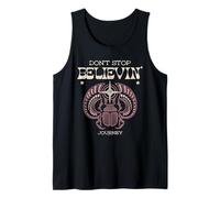 Journey Groovy Don't Stop Believin' Scarab Vintage Band Canotta